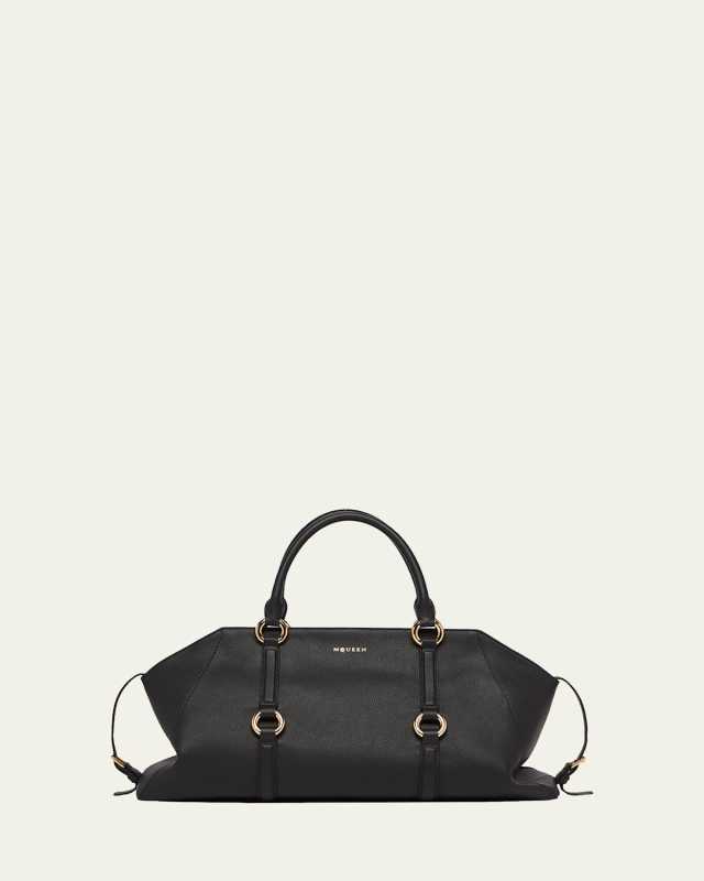 Farringdon Medium Elongated Calf Leather Shoulder Bag